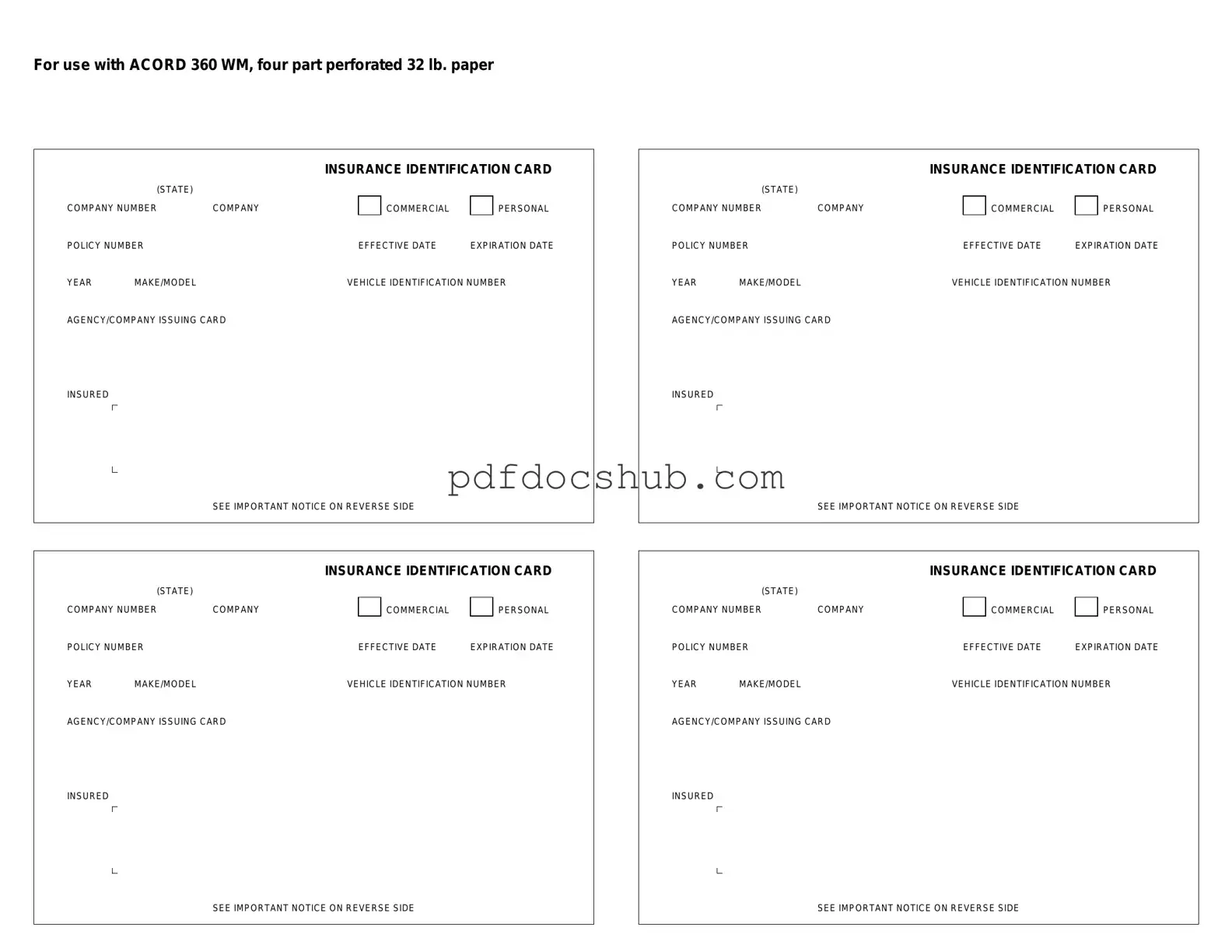 Acord 50 WM Template