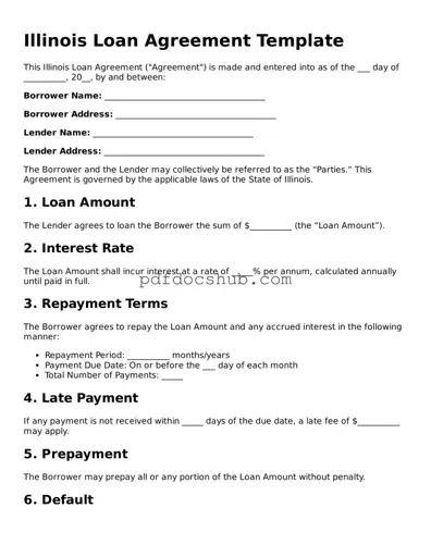 Attorney-Approved Illinois Loan Agreement Form