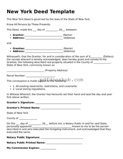 Attorney-Approved New York Deed Form